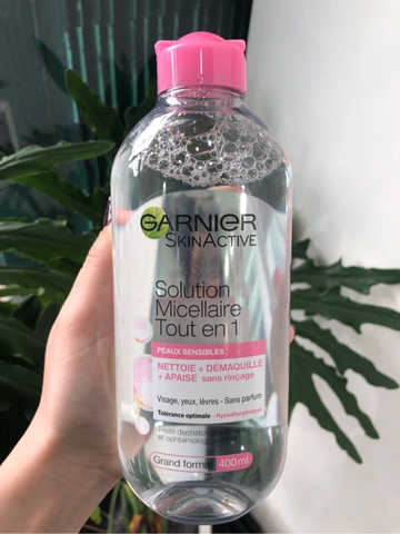 Tẩy Trang Garnier Hồng 400ml
