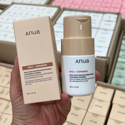 Bột Rửa Mặt Anua Rice Enzyme Brightening 40g