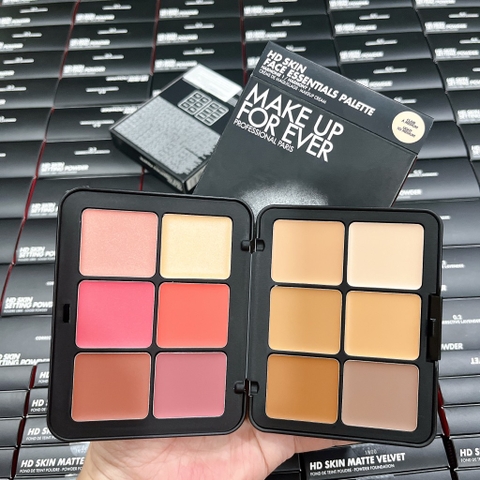 Bảng Má & Nền MUFE 12 ô HD Skin Face Essential