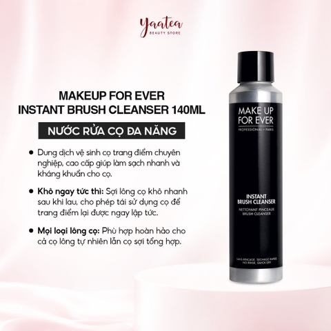 Nước Rửa Cọ MUFE Brush Cleanser 140ml CT