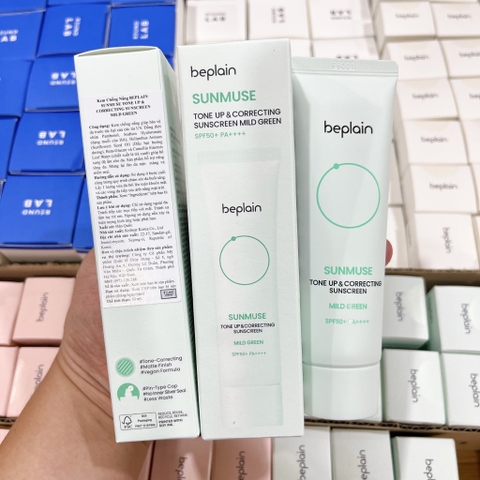 Kem Chống Nắng Beplain Sunmuse Tone Up & Correcting Sunscreen