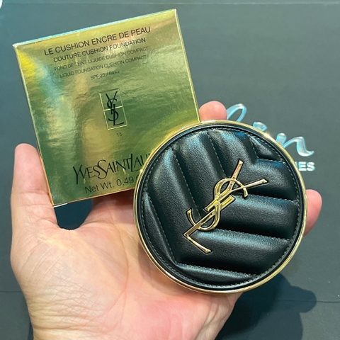 Cushion YSL Couture Vỏ Da Đen SPF23