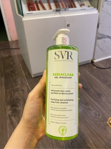 Sữa Rửa Mặt SVR Sebiaclear Gel Moussant CT