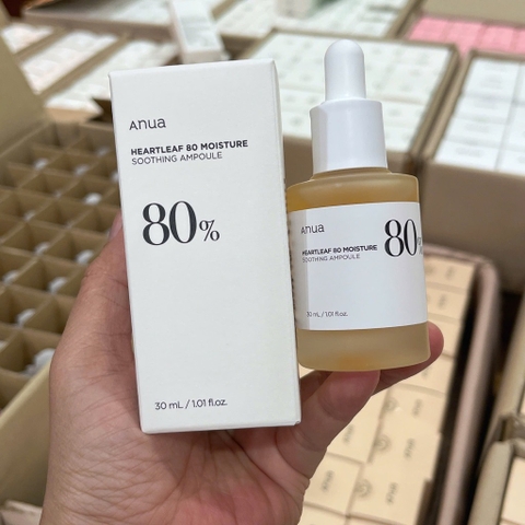 Tinh Chất Anua Heartleaf 80 Moisture Soothing Ampoule 30ml