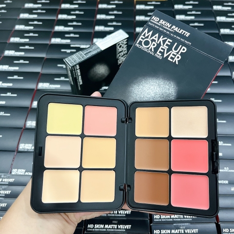 Bảng Má & Nền MUFE 12 Ô HD Skin