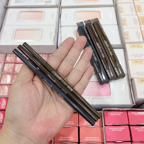 Chì kẻ mày 2 đầu Peripera Speedy Skinny Brow