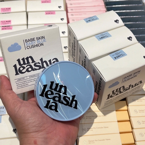 Cushion Unleashia Babe Skin Baby Blue