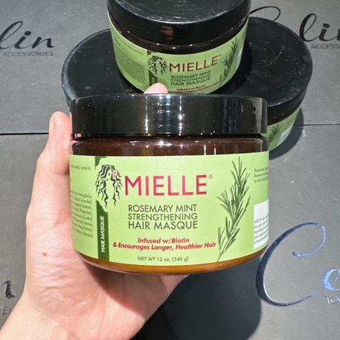 Bộ sản phẩm Kích Mọc tóc Mielle Rosemary Mint Strengthening