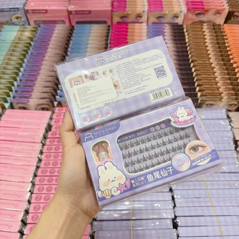 Mi Rời MLEN DIARY Hộp Chữ Nhật Kèm Keo