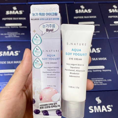 [ PEONYNK ] Kem Mắt S.Nature Aqua Soy Yogurt 25g