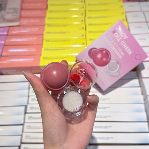 Set Highlight & Má Hồng Romand Olive Young