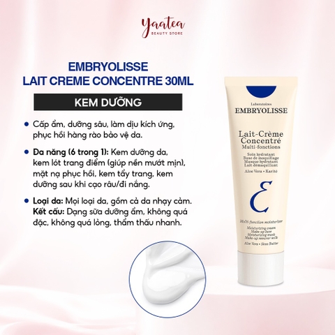 Kem Dưỡng Embryolisse 30ml