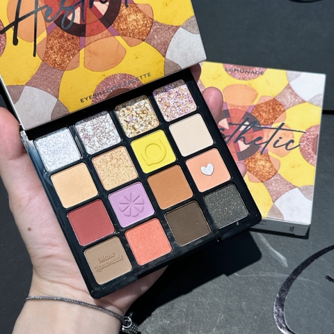 Bảng Mắt Lemonade Aesthetic Eyeshadow Palette Version 2 16 ô