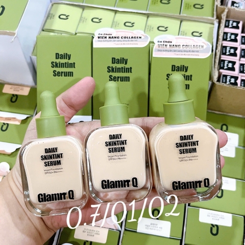 Nền Glamrr Q Daily SkinTint Serum Vegan 30ml CT