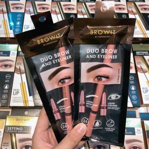Nongchat Duo Brown and Eyeliner