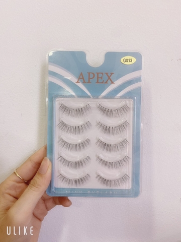 Set Mi Giả 5 Cặp Apex Trong