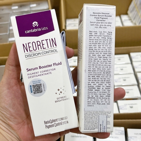 Serum Trị Nám Neoretin Discrom Control Booster Fluid 30ml