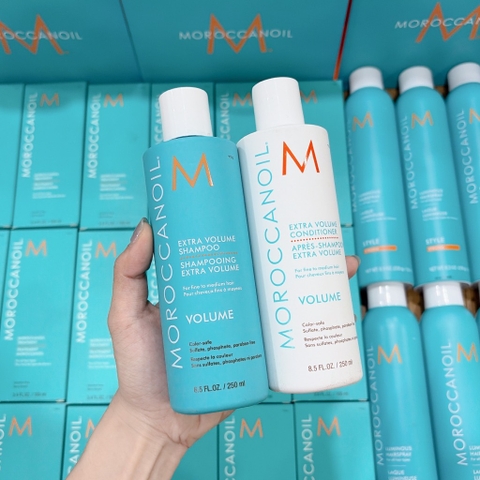 Cặp Gội xả Moroccanoil 250ml - Volume
