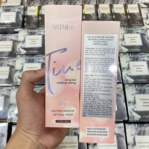 Xịt Makeup ARTMISS Lasting Setting Spray 110ml CT