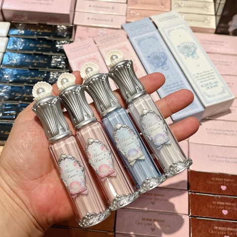 Son Bóng flower Knows Shell’s Fewel Lip Glaze