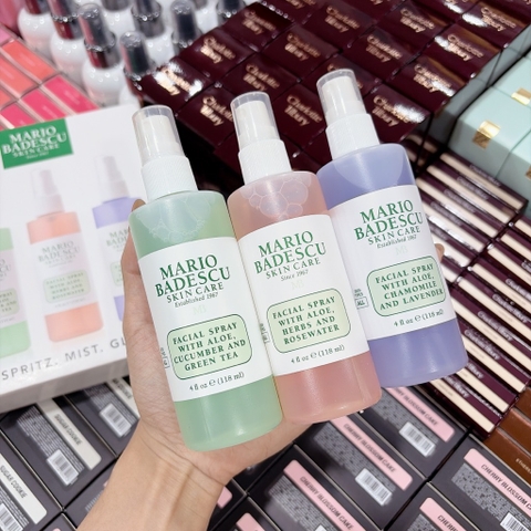 Toner Dạng Xịt Mario Badescu Facial Spray 118ml