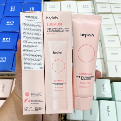 Kem Chống Nắng Beplain Sunmuse Tone Up & Correcting Sunscreen