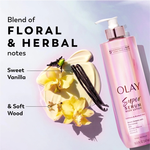 Body Lotion OLAY Super Serum Luminous & Resilient skin 502ml