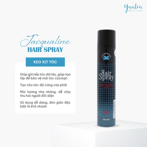 Keo Xịt Tóc Jacqualine Hair Spray 400ml