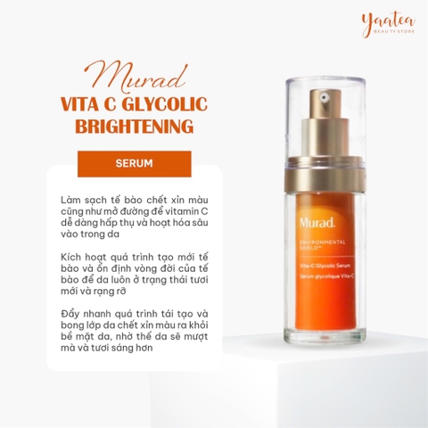 Serum Trắng Da Murad Vita C Glycolic 30ml
