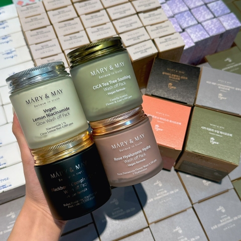 Mặt nạ Đất sét Mary & May Wash of Pack 125g