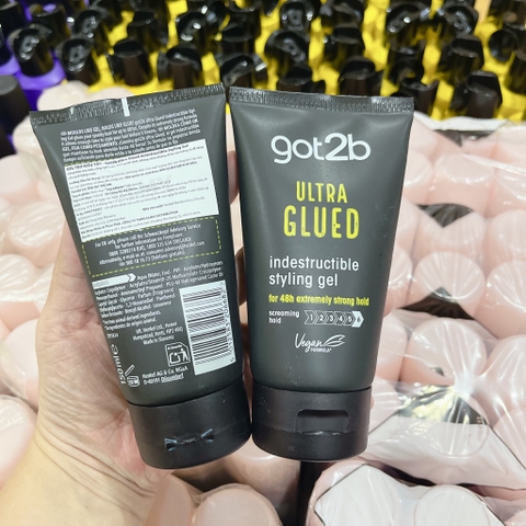Gel tạo kiểu và giữ nếp tóc GOT2B Ultra Glued