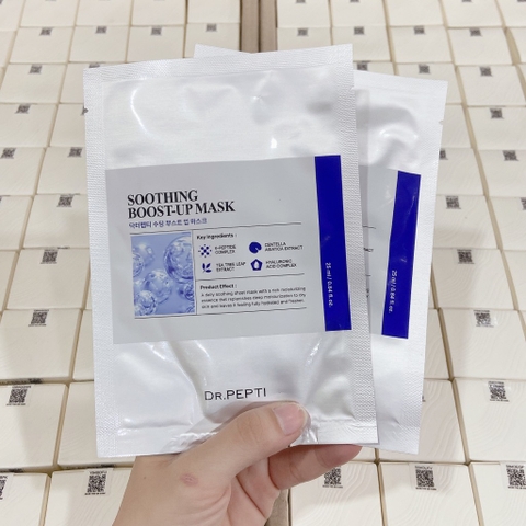 Mặt nạ Dr.Pepti Soothing Boost-up Mask CT - 1 Miếng