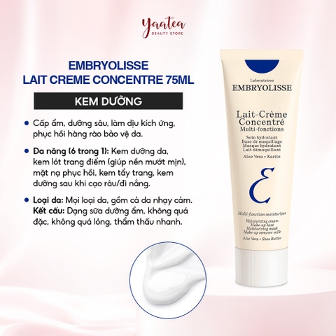 BEST SELL Kem Dưỡng Embryolisse