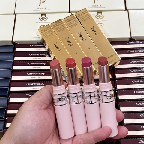 Son & Má Hồng Thỏi YSL Lovenude Lip Blusher 3g
