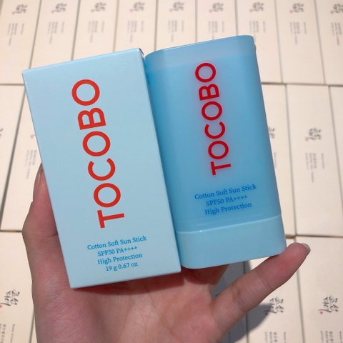 Kem Chống Nắng thỏi Tocobo Cotton Soft Sun Stick SPF50