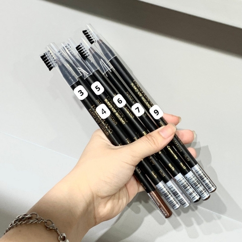 Chì Xé Haozhuang Make Up Milano Eyebrow Pencil Precicion