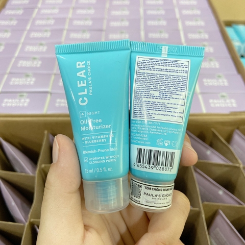 Kem Dưỡng Paula's Choice Clear Oil-Free Moisturizer (Da Mụn)
