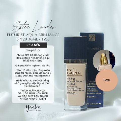 Kem Nền Estee Futurist Aqua Brilliance SPF20 30ml