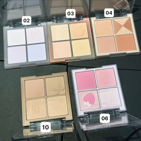 Má hồng Dasique Blending Mood 4 ô vuông