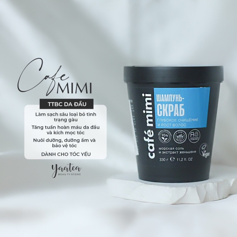 Tẩy Tế Bào Chết Da Đầu Cafe Mimi 330g