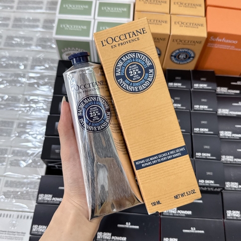 Kem Tay Loccitane 25% Shea Baume Mains Intense 150ml