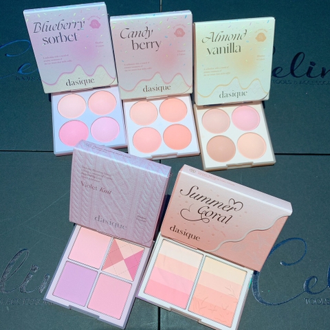 Má hồng Dasique Blending Mood 4 ô Tròn