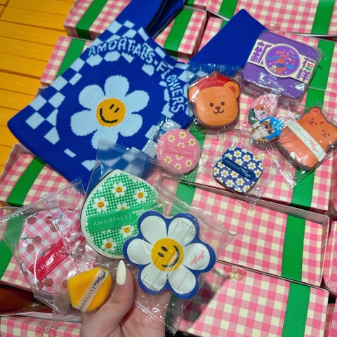 Set Mút Amortals x Wiggle Wiggle (10 Mút + 1 Hộp + 1 Túi vải)