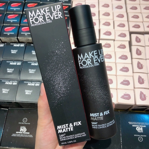 Xịt makeup MUFE Mist & Fix Matte 24H 100ml