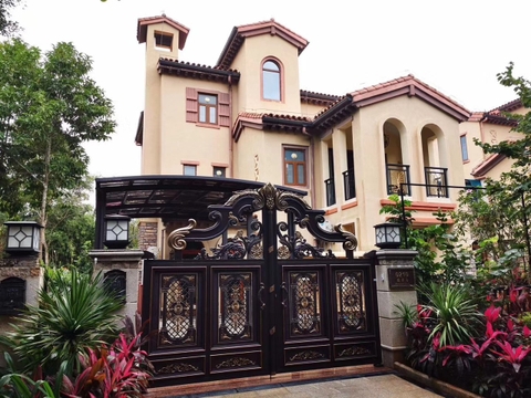 Cổng biệt thự 12