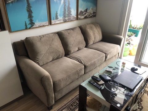 Giặt sofa vải loại 1 băng dài 2m0