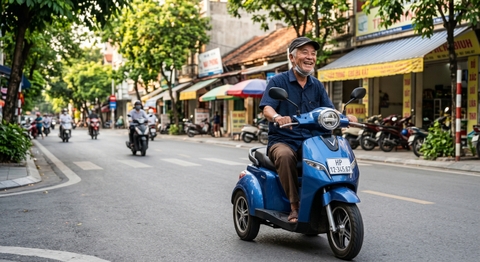 Xe Điện 3 Bánh Hải Phòng: Hướng Dẫn Cách Đi, Sạc Ắc Quy & Sửa Chữa Từ Chuyên Gia