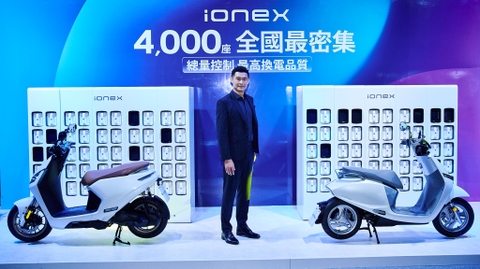 KYMCO RA MẮT MẪU XE ĐIỆN THẾ HỆ MỚI IONEX 3.0