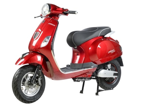 XE MÁY ĐIỆN JVC VESPA ĐÈN TRÒN | Xe Đức Quảng Hải Phòng