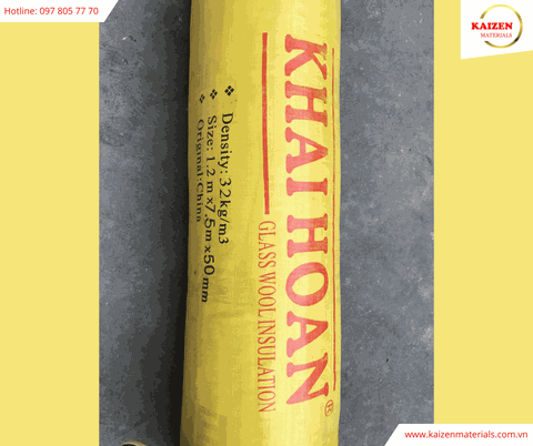 Bông thuỷ tinh KHAI HOAN GLASS WOOL